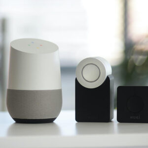 Home Speaker 500: Smart Bluetooth Speaker with Alexa Voice Control Built-In, White