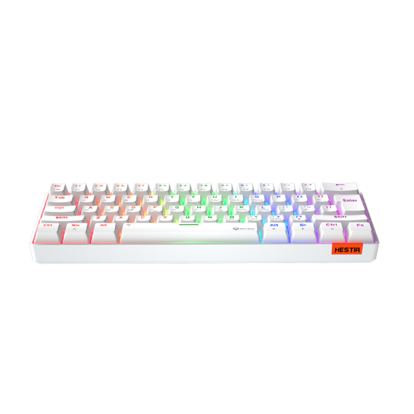 Meetion MK005 Hestia RGB 60% Mechanical Gaming Keyboard -White - Image 5