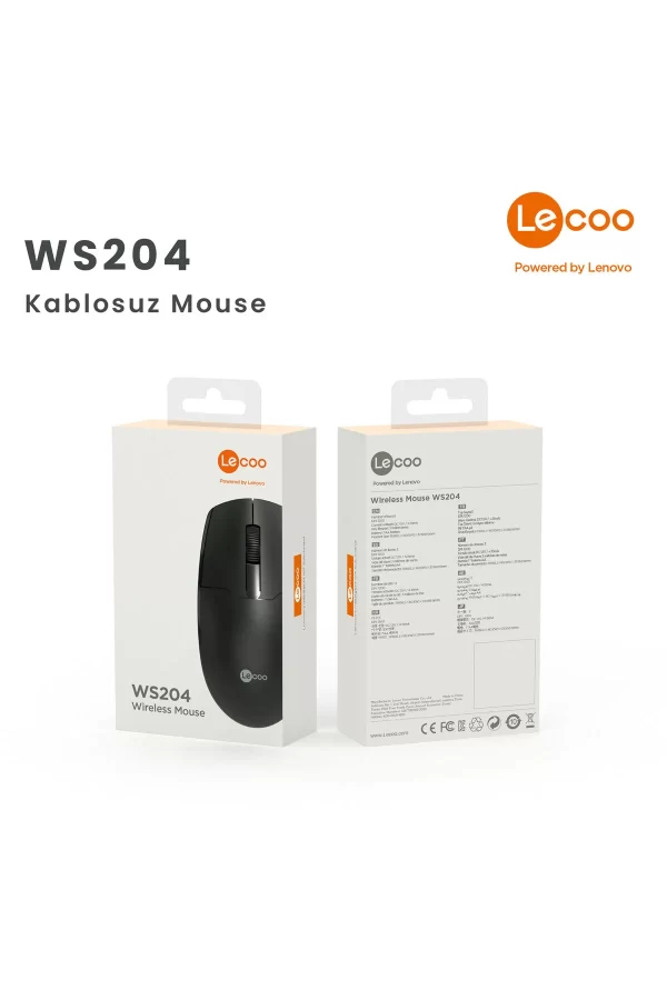 Lecoo WS204 wireless mouse- Design by Lenovo - Image 2