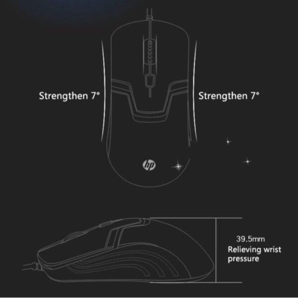 Hp Gaming Mouse M100 - Image 4