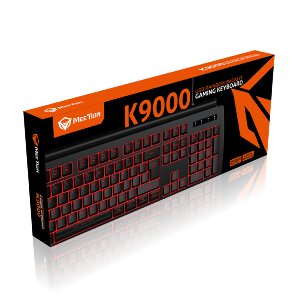 Meetion K9000 USB Backlit Gaming Keyboard -Black - Image 7