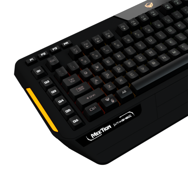 MeeTion MT-K9420 Custom Macro Pro Membrane Gaming Keyboard - Image 4