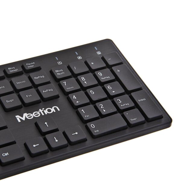 MeeTion MT-WK841 Slim 2.4G Wireless Computer Keyboard - Image 2