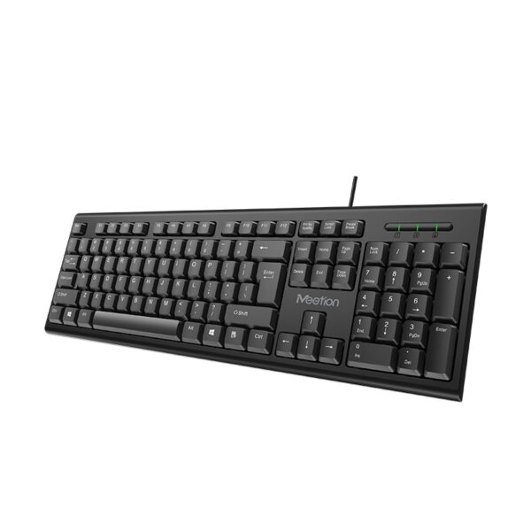 MeeTion MT-K100 USB Standard Corded Keyboard - Image 2