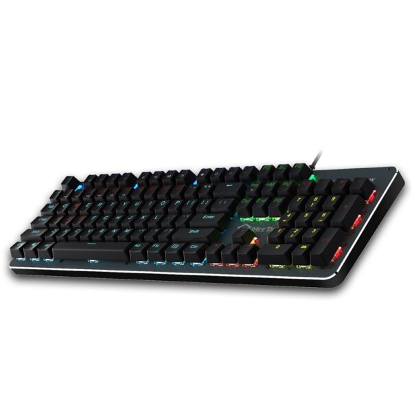 MeeTion MT-MK007 RGB Backlit Mechanical Gaming Keyboard - Image 2