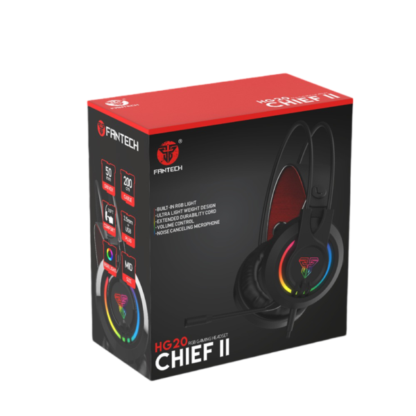 FANTECH CHIEF II HG20 RGB GAMING HEADSET - Image 5