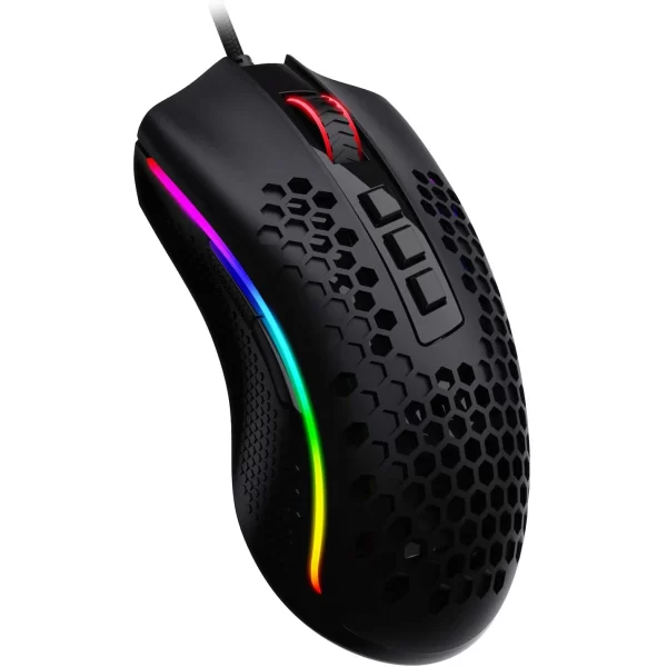 Redragon M808 Storm Lightweight RGB Gaming Mouse, 85g Ultralight Honeycomb Shell - Image 2