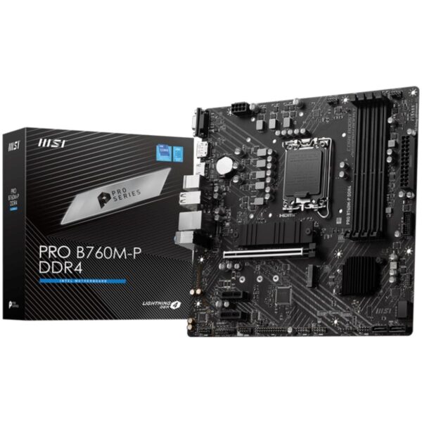 MSI PRO B760M-P, Intel 13th 12th Series, LGA 1700