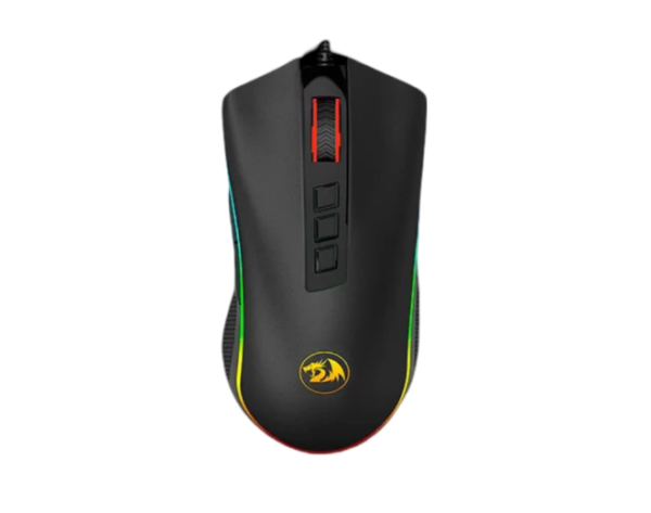 Redragon M711 COBRA Gaming Mouse with 16.8 Million RGB Color Backlit, 10,000 DPI Adjustable, Comfortable Grip, 7 Programmable Buttons