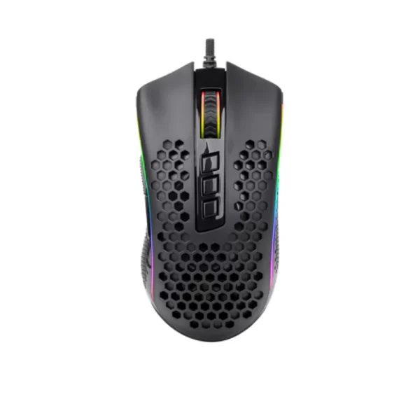 Redragon M808 Storm Lightweight RGB Gaming Mouse, 85g Ultralight Honeycomb Shell