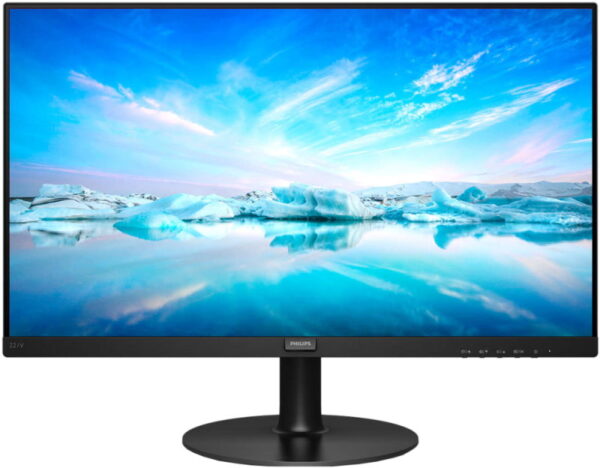 Philips 221V8-22 inch FHD Monitor, 75Hz, 4ms, VA, LowBlue, Flickerfree (1920 x 1080, 200 cd/m², HDMI/VGA) - Image 3