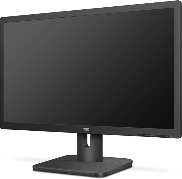 AOC 20E1H 20" HD 1600x900 Monitor, 5ms, Flickerfree, HDMI/VGA, VESA Compatible, EnergyStar, Black - Image 5