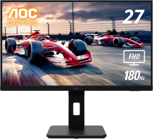 AOC 27G15 27 inch Gaming Monitor, Full HD 1920x1080, 180Hz 1ms, 1x HDMI 2.0, 1x Display Port, AMD FreeSync - Image 4