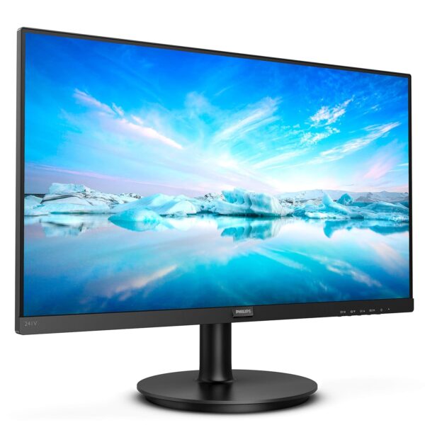 Philips 241V8/94 23.8 Inch (60.452 Cm) 1920 x 1080 Pixels, IPS Panel Smart Image LCD Monitor with Led Backlight