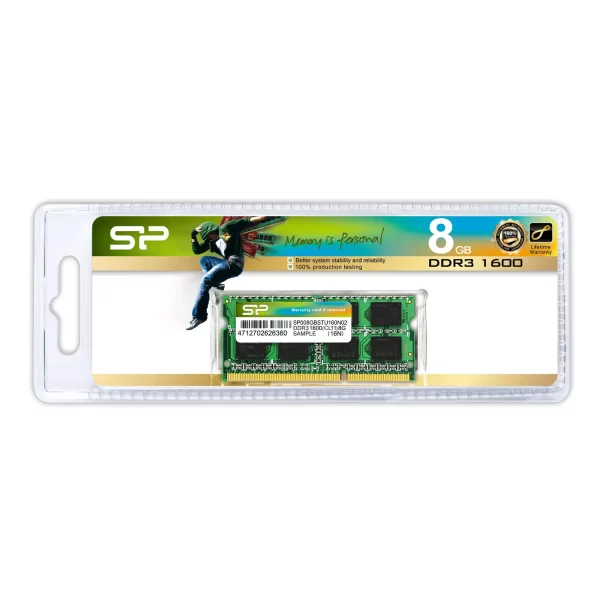 Silicon Power 8GB DDR3L  SODIMM-1600 MHz /Laptop