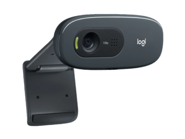 Logitech C270 HD Webcam, 720p, Widescreen HD Video Calling,Light Correction, Noise-Reducing Mic, - Image 4