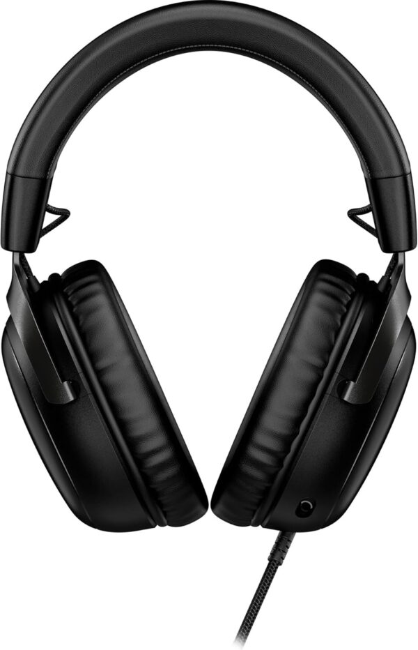 HyperX Cloud III – Wired Gaming Headset, PC, PS5, Xbox Series X|S, Angled 53mm Drivers, DTS Spatial Audio, Memory Foam - Image 3