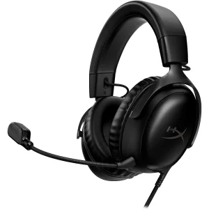 HyperX Cloud III Wired Gaming Headset DTS Spatial Audio Black Red