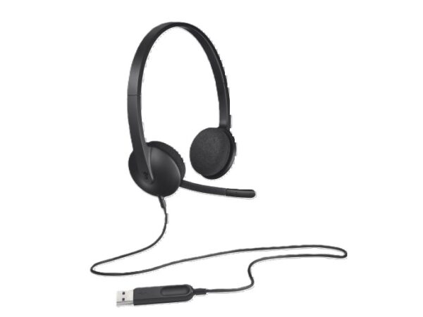 Logitech H340 Stereo Wired Over Ear Headphones With Mic With Noise-Cancelling - Image 5