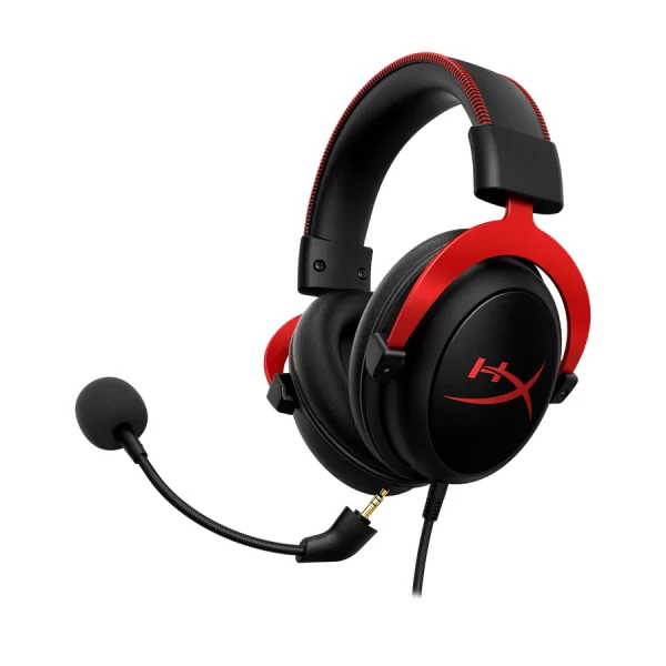 HyperX Cloud II - Gaming Headset, 7.1 Surround Sound, Memory Foam Ear Pads, Durable Aluminum Frame, Detachable Microphone