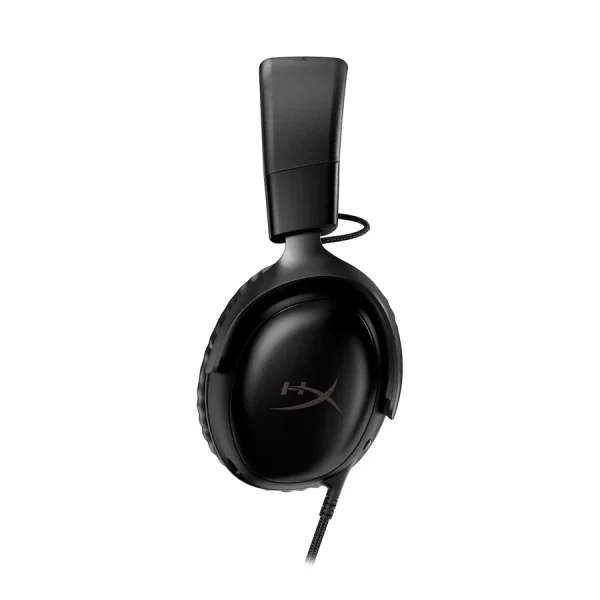 HyperX Cloud III – Wired Gaming Headset, PC, PS5, Xbox Series X|S, Angled 53mm Drivers, DTS Spatial Audio, Memory Foam - Image 5