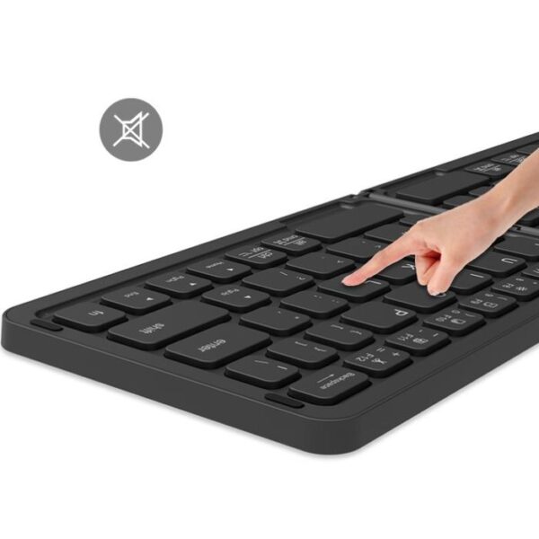 MEETION-BTK001-Bluetooth Mini Slim Folding-Keyboard Can be connected to mobile phones, tablets, laptops - Image 5