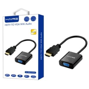 HAING VGA To HDMI With Audio