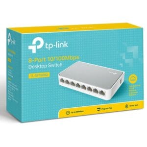 TP-Link Switch 8port 10/100 TL-SF1008D