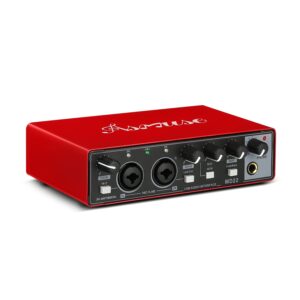 USB Sound Card Red