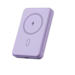 WIWU Magnetic Power Bank 10000mah Wi-P043 purple