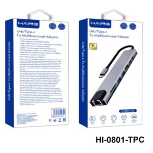 Haing Type-C To Multifunctional Adapter