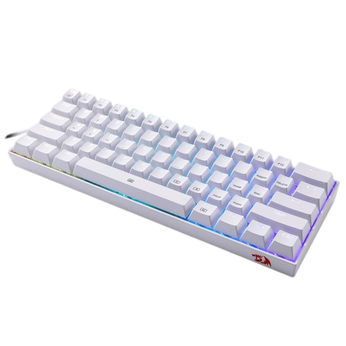 Redragon Dragonborn K630 Compact 60% Mechanical Keyboard White and Black