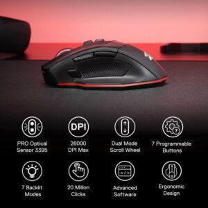 Redragon m813-rgb rind weird Gaming Mouse