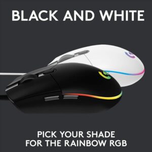 Logitech G102 LIGHTSYNC RGB 6 Button Gaming Mouse