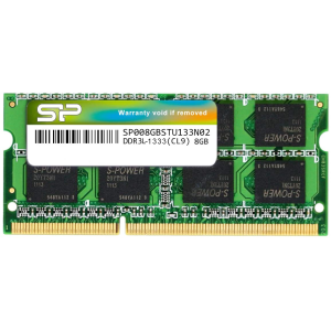 Silicon Power 8GB DDR3L Low Voltage SODIMM-1333 MHz For Laptop